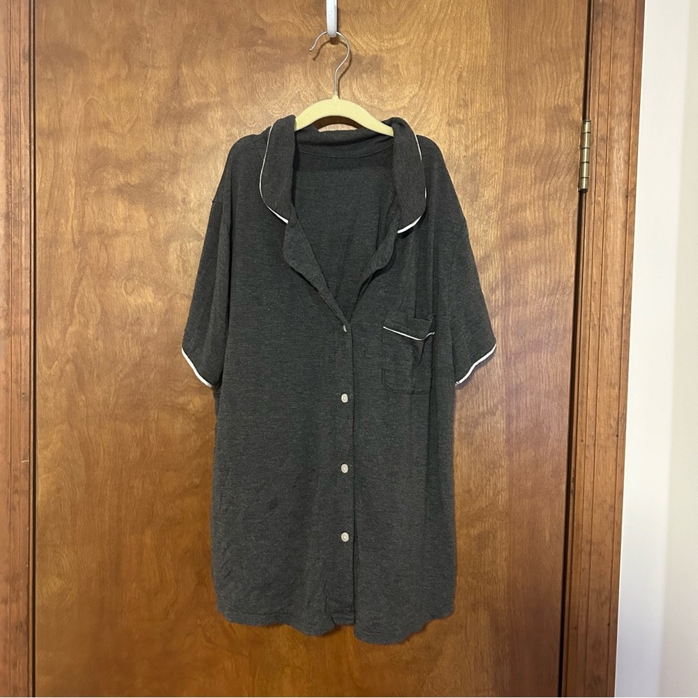 Stars Above | Short sleeve pajama set | Grey | L
